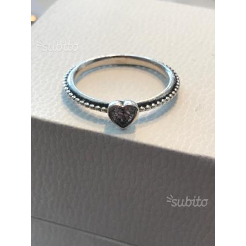 Pandora charms Murrine e anello originali